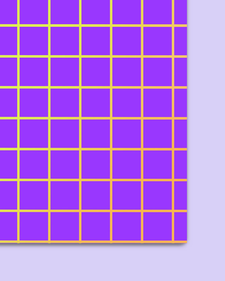 Purple Gradient Grout Tile