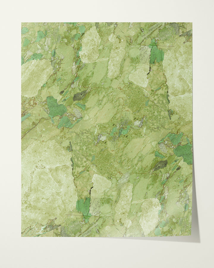 Green Retro Marble